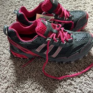 Adidas Women's Pink and Gray Running Shoes *New with Tag* never worn